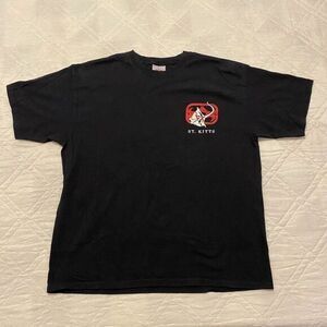 ST. Kitts Yachtclub Black  T shirt‎ XL